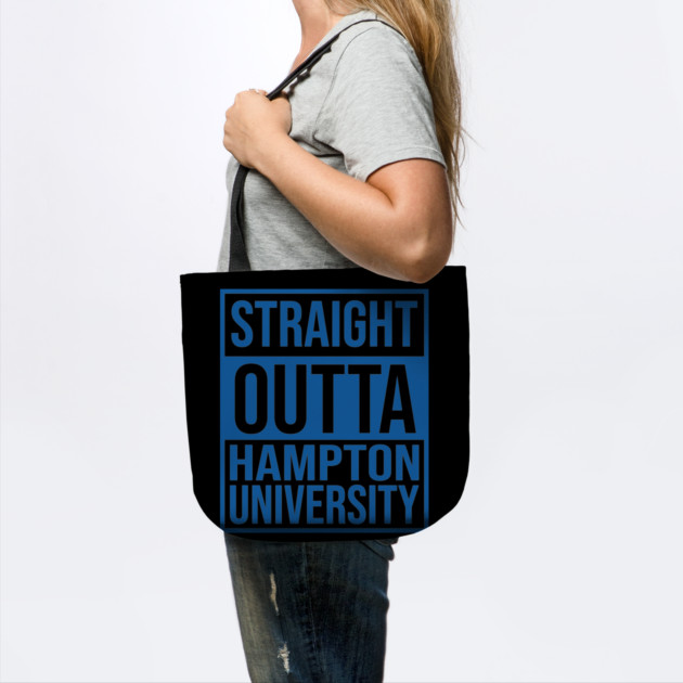 Straight Outta Hampton University by UrbanLifeApparel