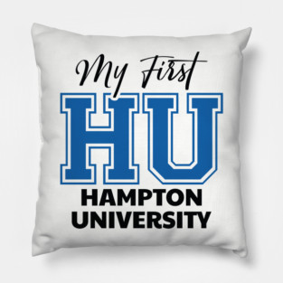 My First HU Hampton University Pillow