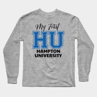 My First HU Hampton University Long Sleeve T-Shirt