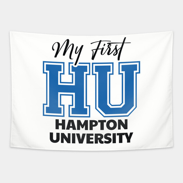 My First HU Hampton University Tapestry by UrbanLifeApparel