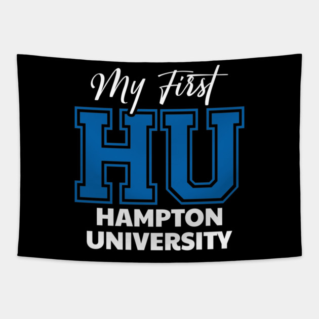 My First HU Hampton University Tapestry by UrbanLifeApparel