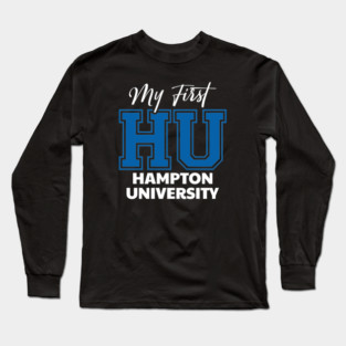 My First HU Hampton University Long Sleeve T-Shirt