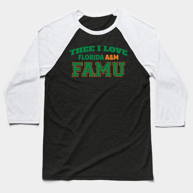Thee I love FAMU Baseball T-Shirt by UrbanLifeApparel