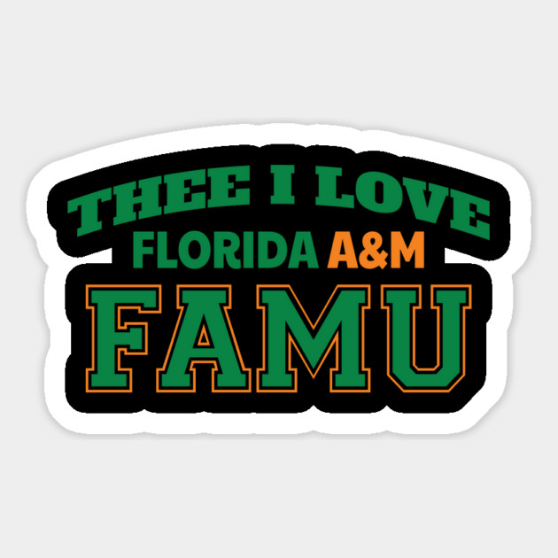 Thee I love FAMU Magnet by UrbanLifeApparel