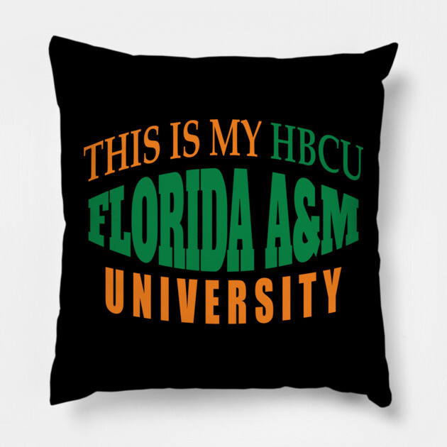 This is my HBCU Florida A&M University Pillow by UrbanLifeApparel