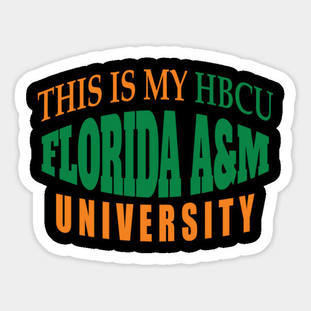 This is my HBCU Florida A&M University Magnet by UrbanLifeApparel