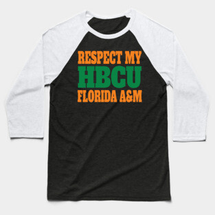 Respect My HBCU Florida A&M Baseball T-Shirt