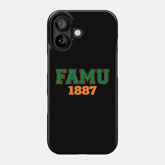 FAMU 1887 Phone Case by UrbanLifeApparel