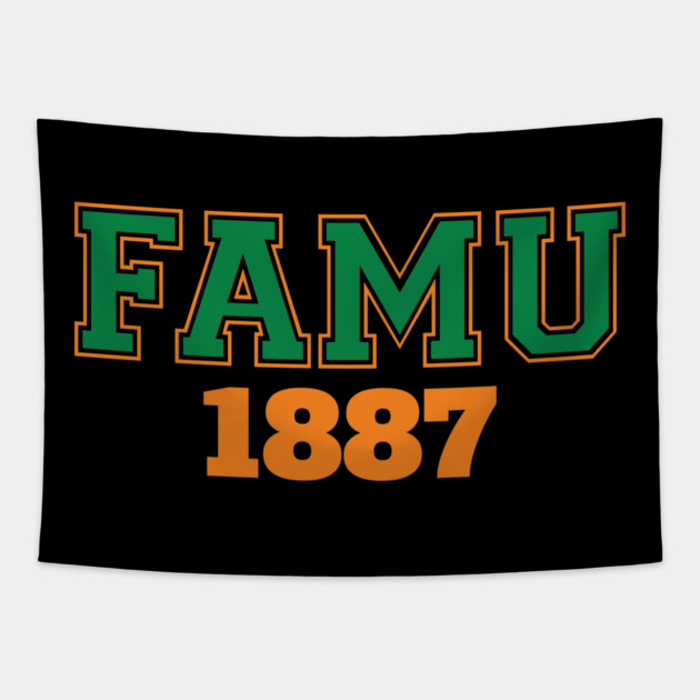 FAMU 1887 Tapestry by UrbanLifeApparel
