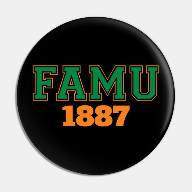 FAMU 1887 Pin by UrbanLifeApparel