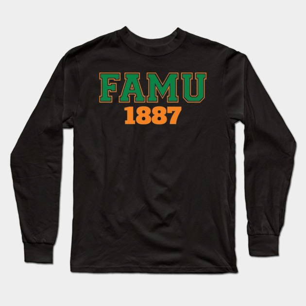 FAMU 1887 Long Sleeve T-Shirt by UrbanLifeApparel