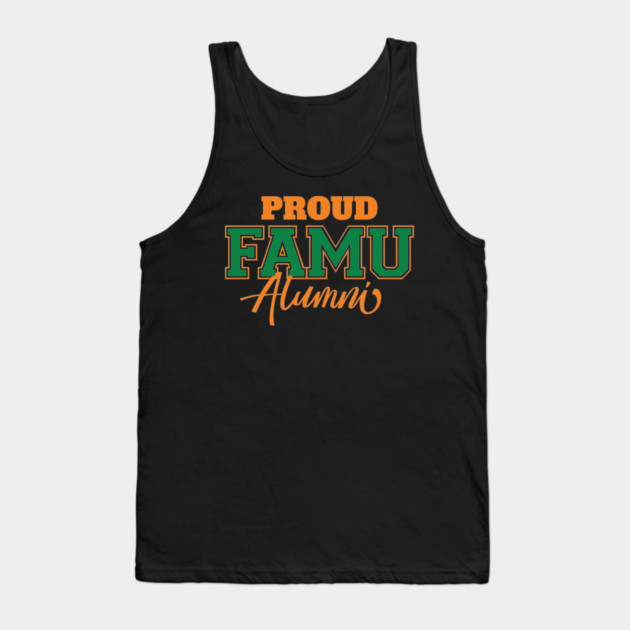 Proud FAMU Alumni Tank Top by UrbanLifeApparel