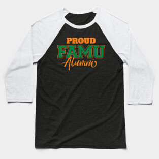 Proud FAMU Alumni Baseball T-Shirt