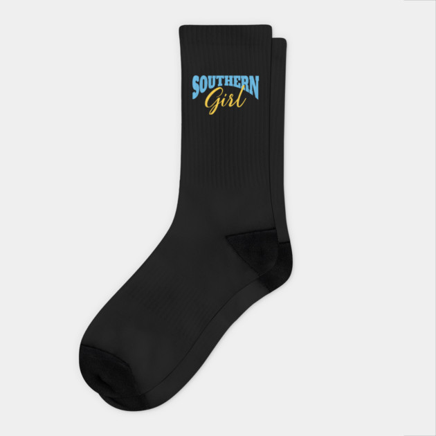 Southern Girl Socks by UrbanLifeApparel