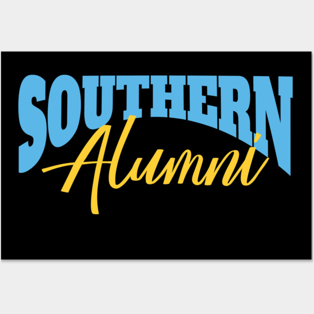 Southern Alumni Wall Art by UrbanLifeApparel