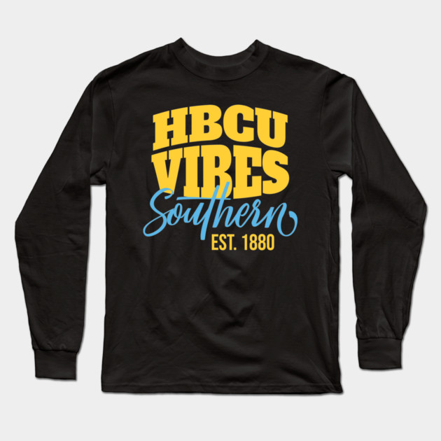 HBCU Vibes Southern University Long Sleeve T-Shirt by UrbanLifeApparel