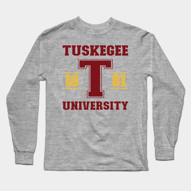 Tuskegee University 1881 Long Sleeve T-Shirt by UrbanLifeApparel