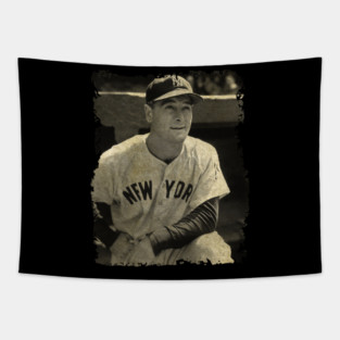 Lou Gehrig in New York Yankees Tapestry