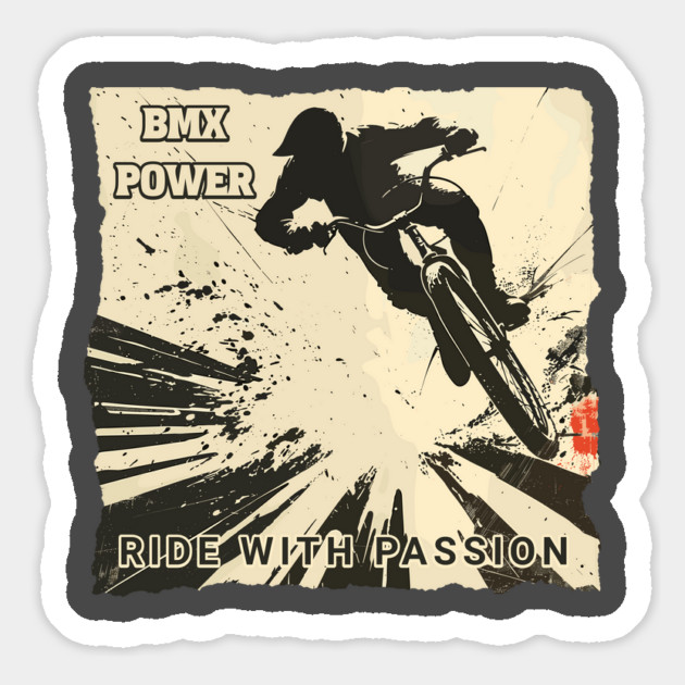 BMX Power Ride with Passion Magnet by Vinokurio