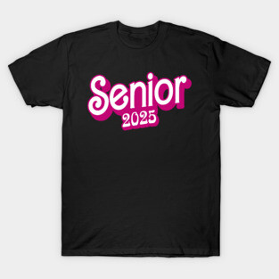 Retro Class of 2025 Senior Graduation Vintage Funny Seniors 2025 T-Shirt