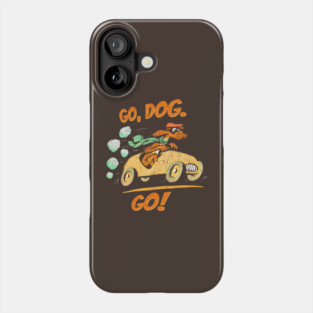 Vintage Go dog go Phone Case