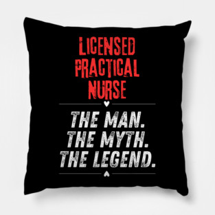 Licensed Practical Nurse Pillow