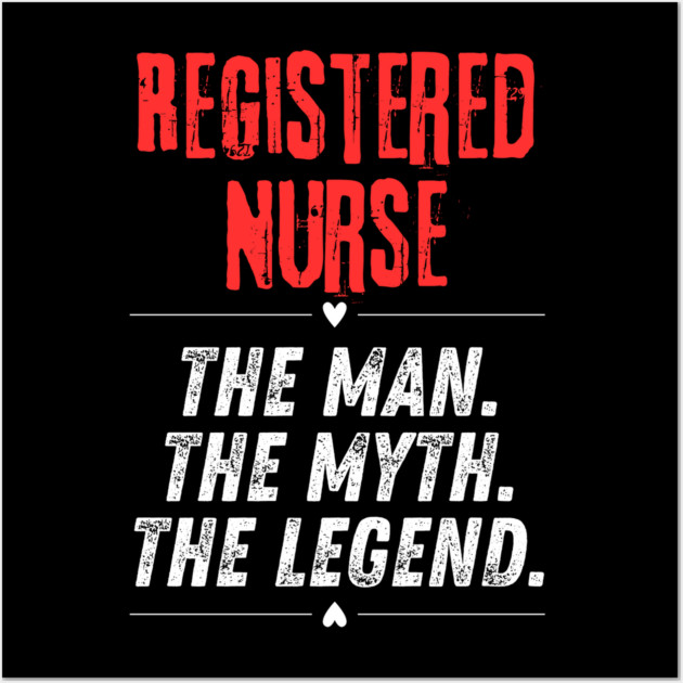 Registered Nurse Wall Art by BlackMeme94