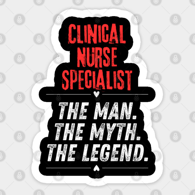 Clinical Nurse Specialist Sticker by BlackMeme94