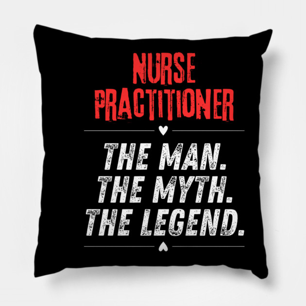Nurse Practitioner Pillow by BlackMeme94