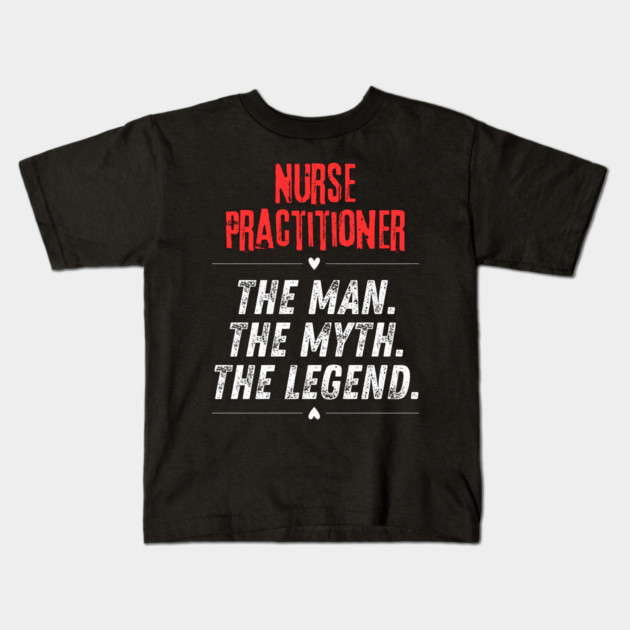 Nurse Practitioner Kids T-Shirt by BlackMeme94