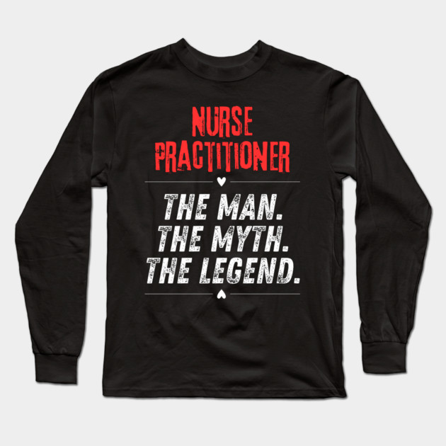 Nurse Practitioner Long Sleeve T-Shirt by BlackMeme94
