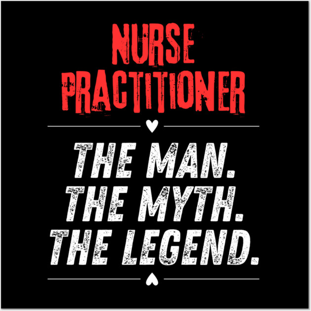 Nurse Practitioner Wall Art by BlackMeme94