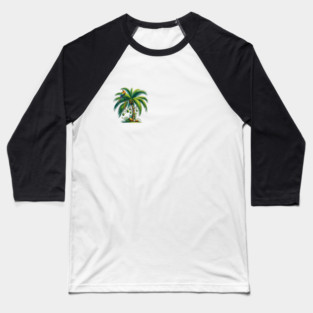 Tree Coconut Baseball T-Shirt