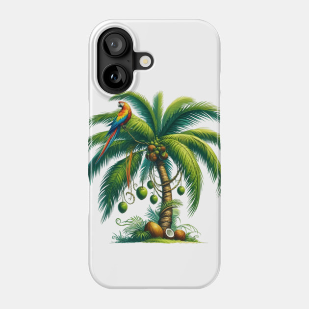Tree Coconut Phone Case by animegirlnft