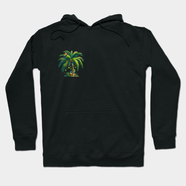 Tree Coconut Hoodie by animegirlnft