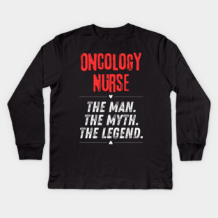 Oncology Nurse Kids Long Sleeve T-Shirt
