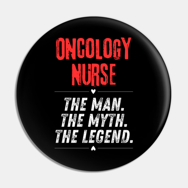 Oncology Nurse Pin by BlackMeme94