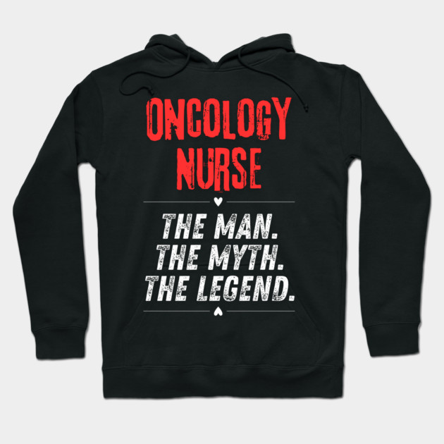 Oncology Nurse Hoodie by BlackMeme94