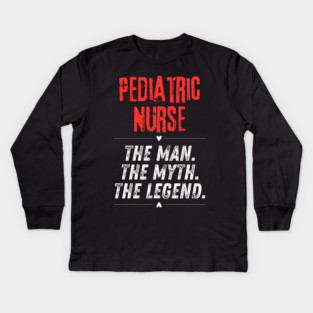 Pediatric Nurse Kids Long Sleeve T-Shirt