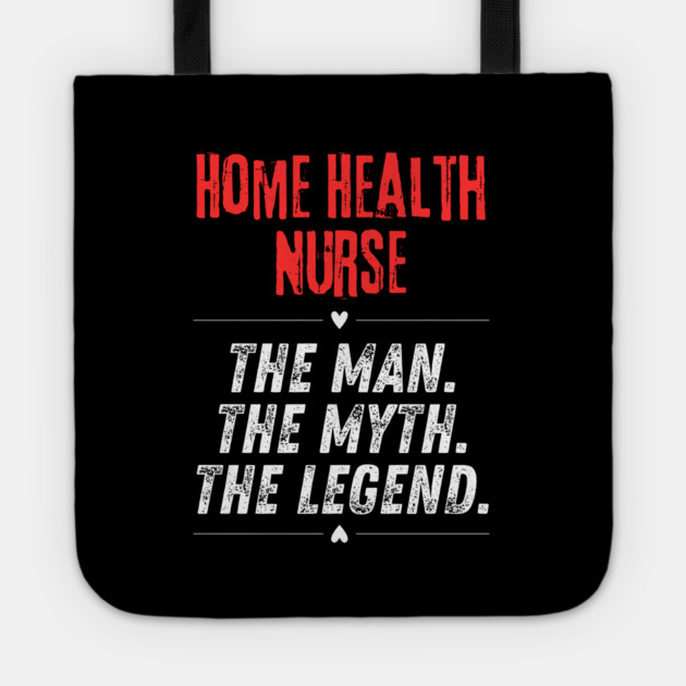 Home Health Nurse Tote by BlackMeme94