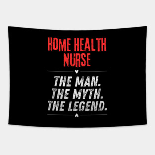 Home Health Nurse Tapestry