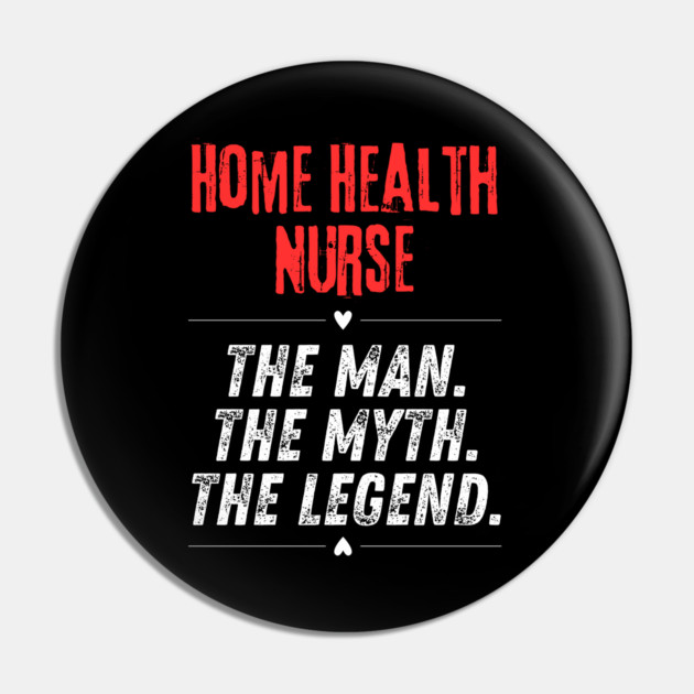 Home Health Nurse Pin by BlackMeme94