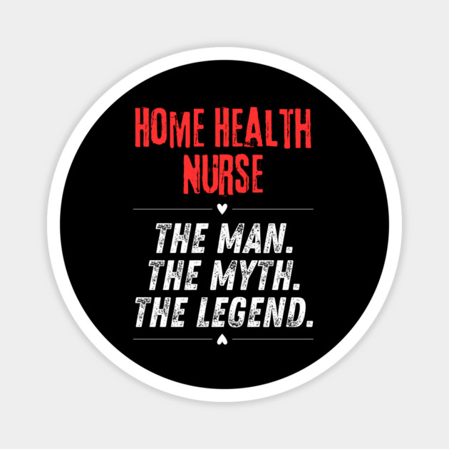 Home Health Nurse Magnet by BlackMeme94