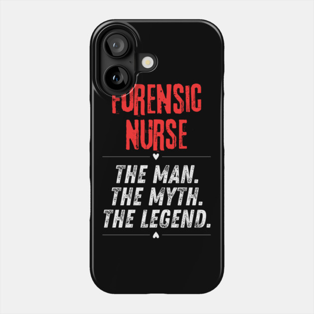 Forensic Nurse Phone Case by BlackMeme94