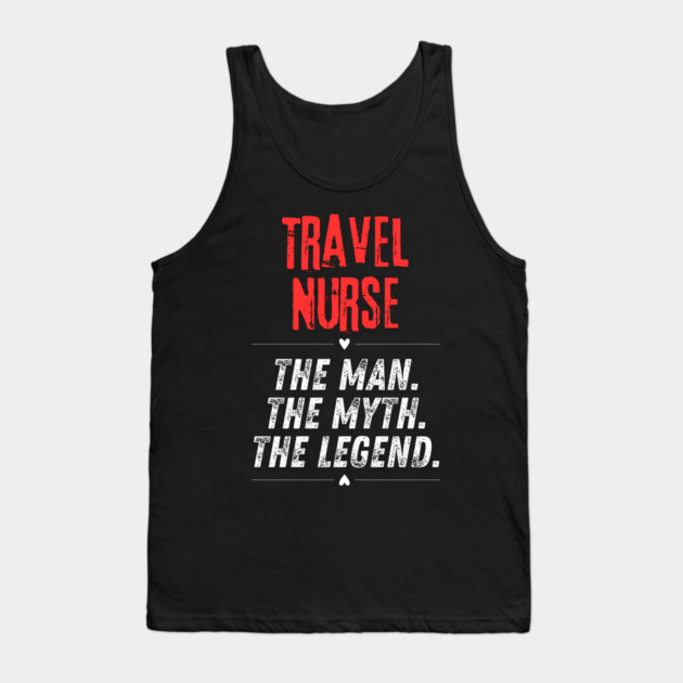 Travel Nurse Tank Top by BlackMeme94