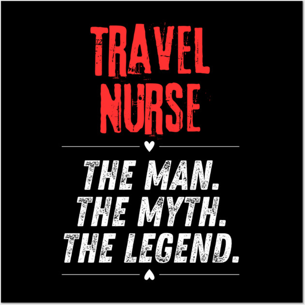 Travel Nurse Wall Art by BlackMeme94