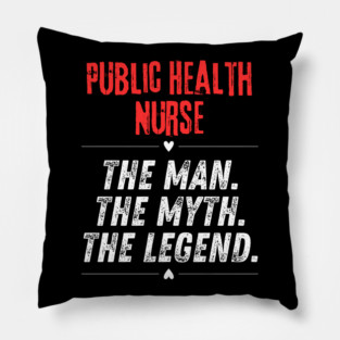 Public Health Nurse Pillow