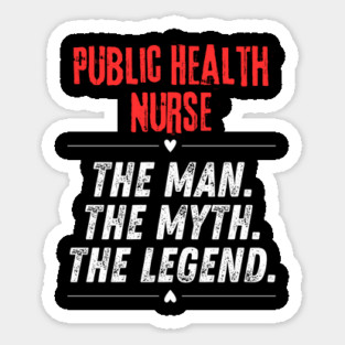 Public Health Nurse Sticker