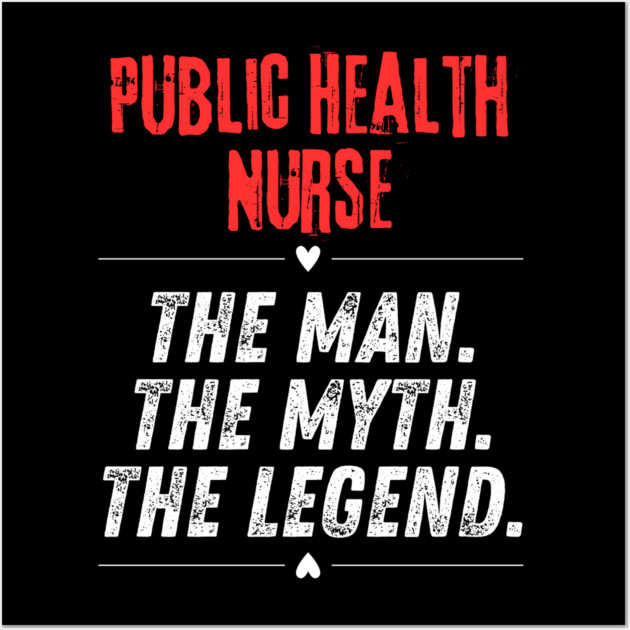 Public Health Nurse Wall Art by BlackMeme94