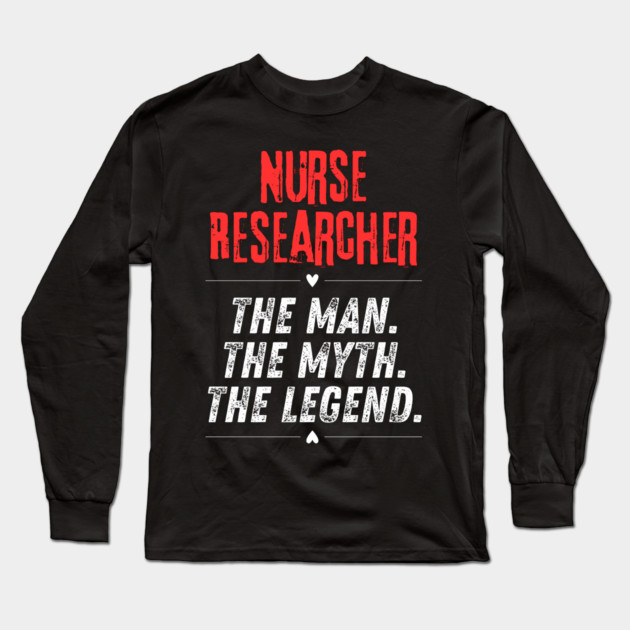 Nurse Researcher Long Sleeve T-Shirt by BlackMeme94